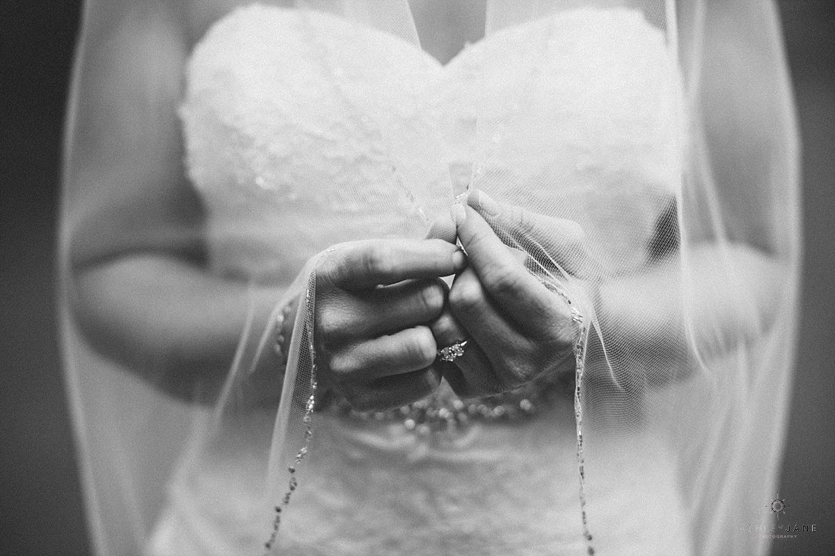 beautiful veil beaded hem