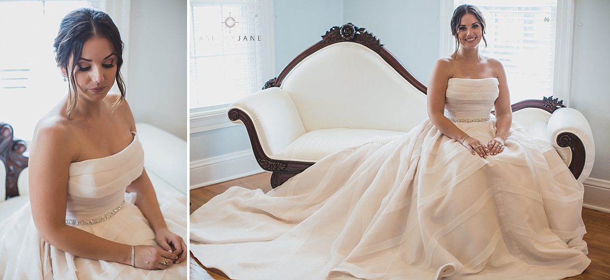 Classic bride perfect for her Southern Estate House Wedding