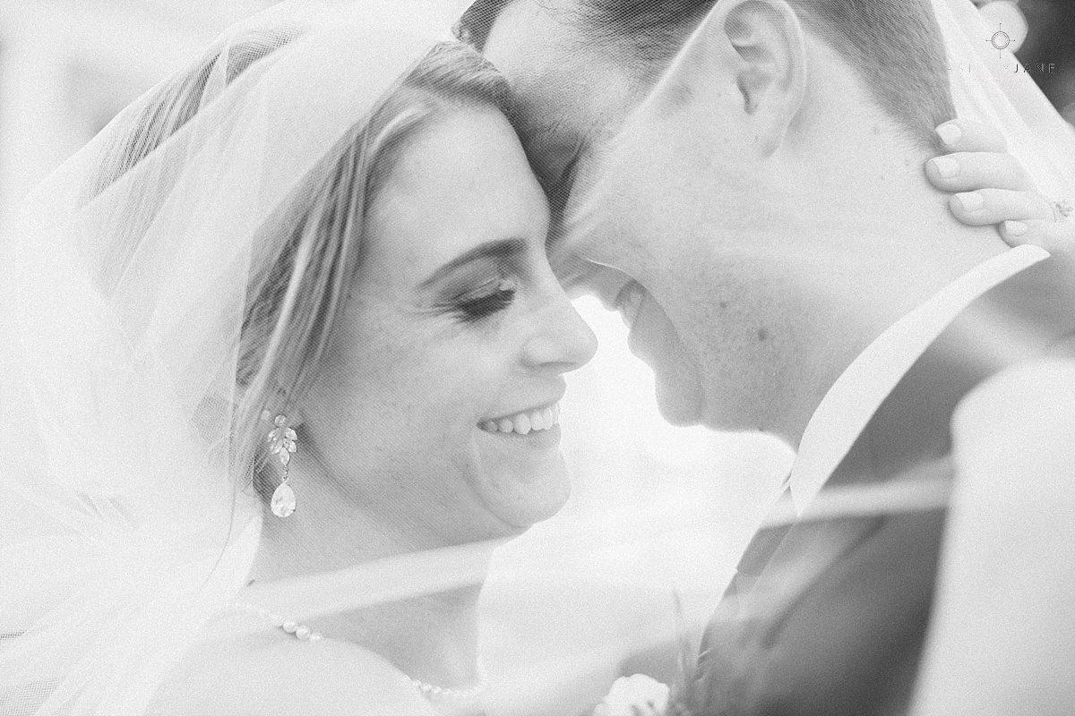 Bride and groom veil shots caught by orlando wedding photographer