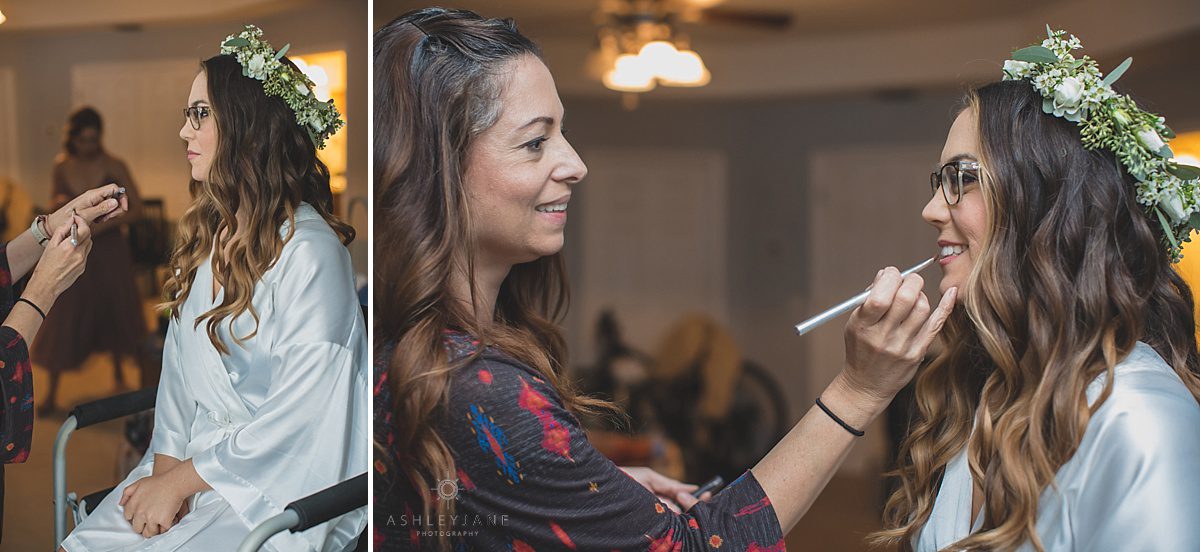 Eclectic Boho Backyard Wedding shot by Orlando Wedding Photographer