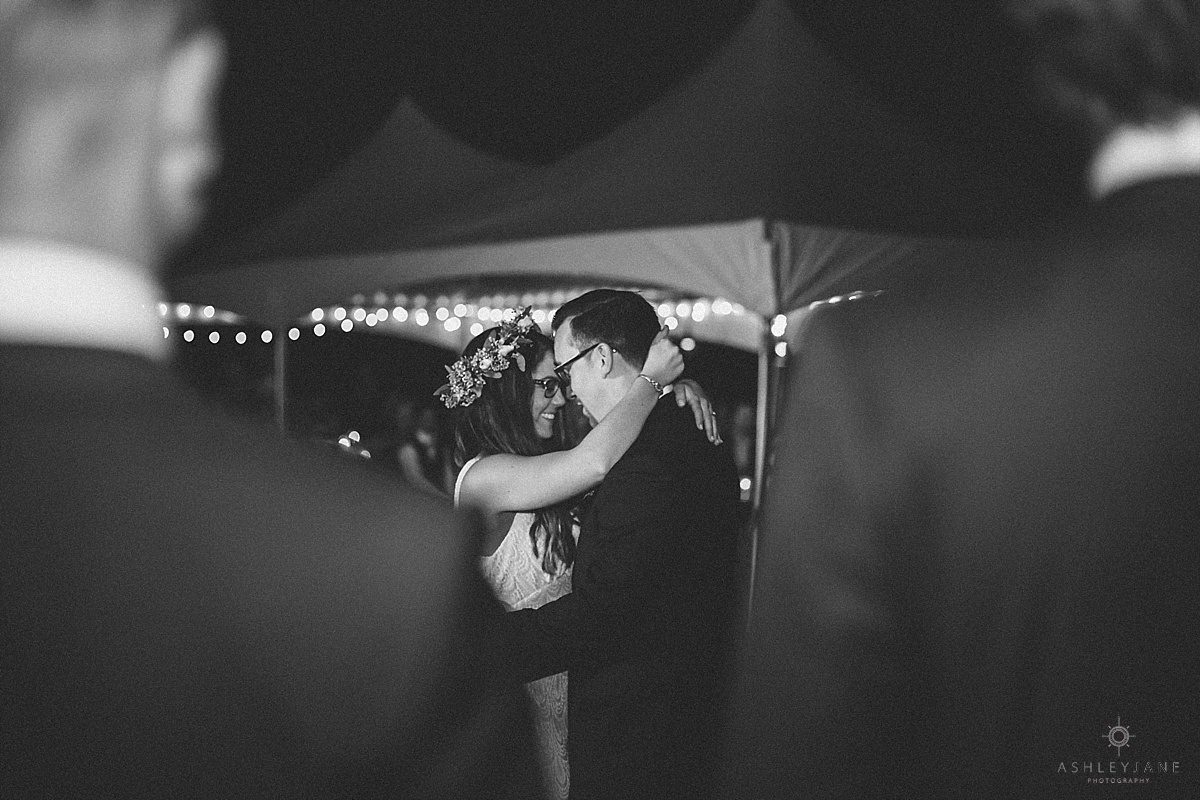 Eclectic Boho Backyard Wedding shot by Orlando Wedding Photographer