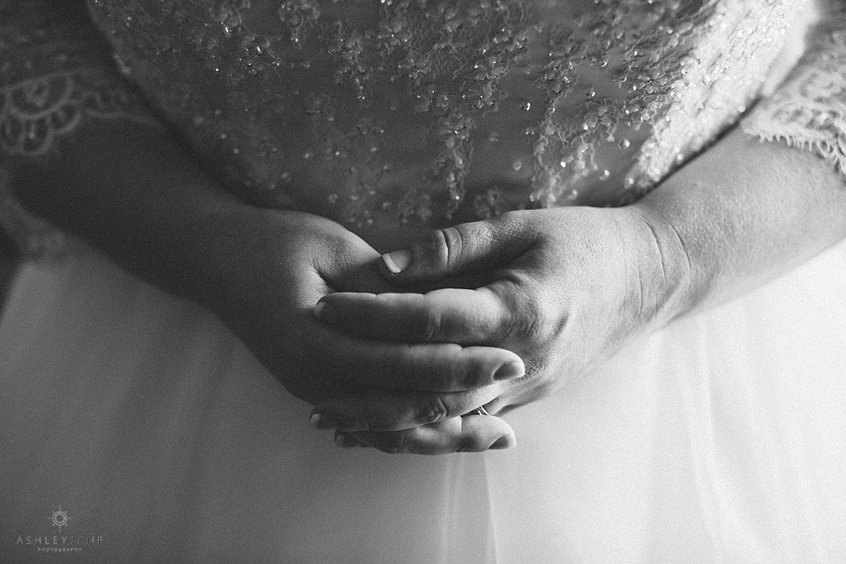 Elegant Blush Daytona Beach Wedding shot by orlando wedding photographer