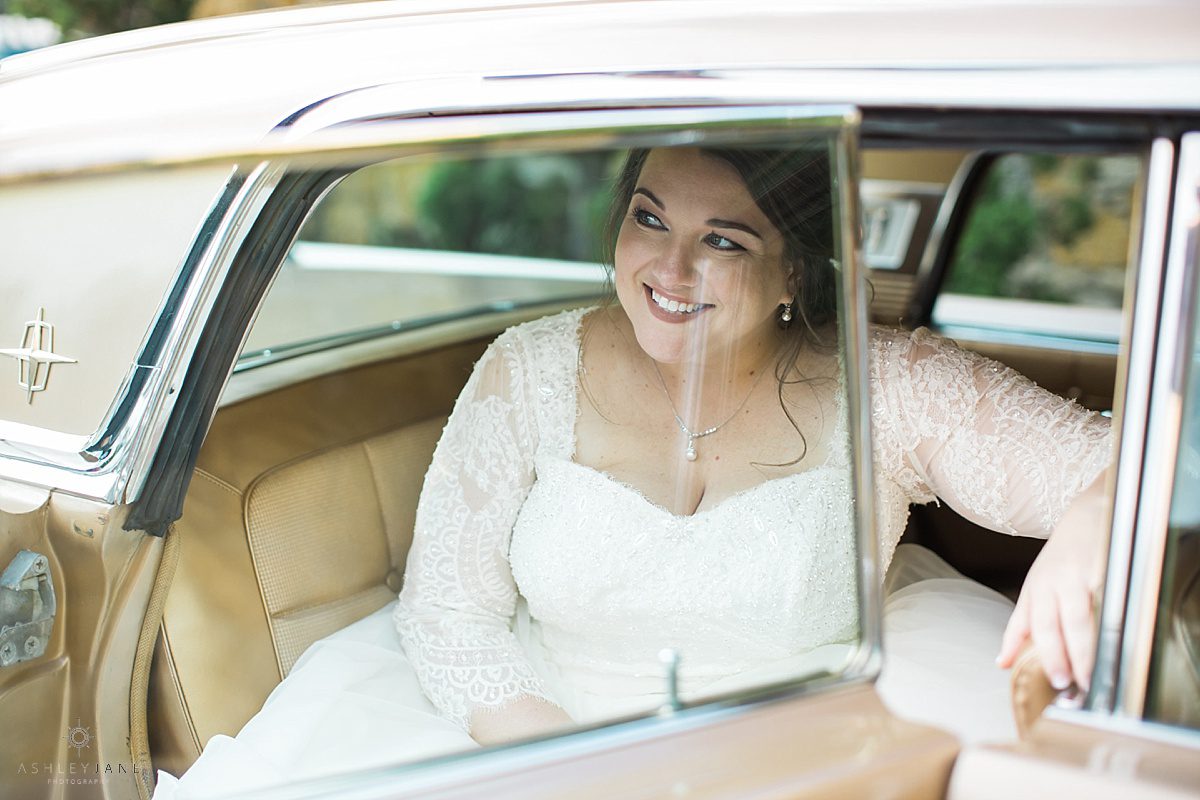 Elegant Blush Daytona Beach Wedding shot by orlando wedding photographer